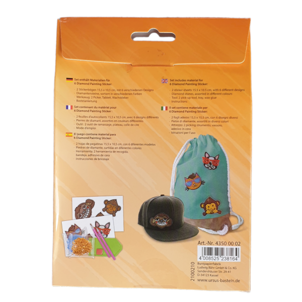 Diamont Painting "Sticker Feelings"